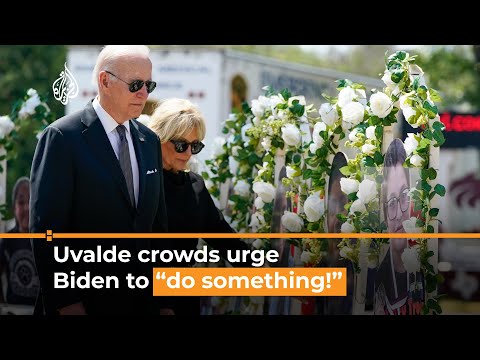 Uvalde families urge Biden to “do something!” after mass shooting I Al Jazeera Newsfeed