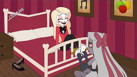 Hazbin Hotel: Charlie And Her Feet Getting Tickled!