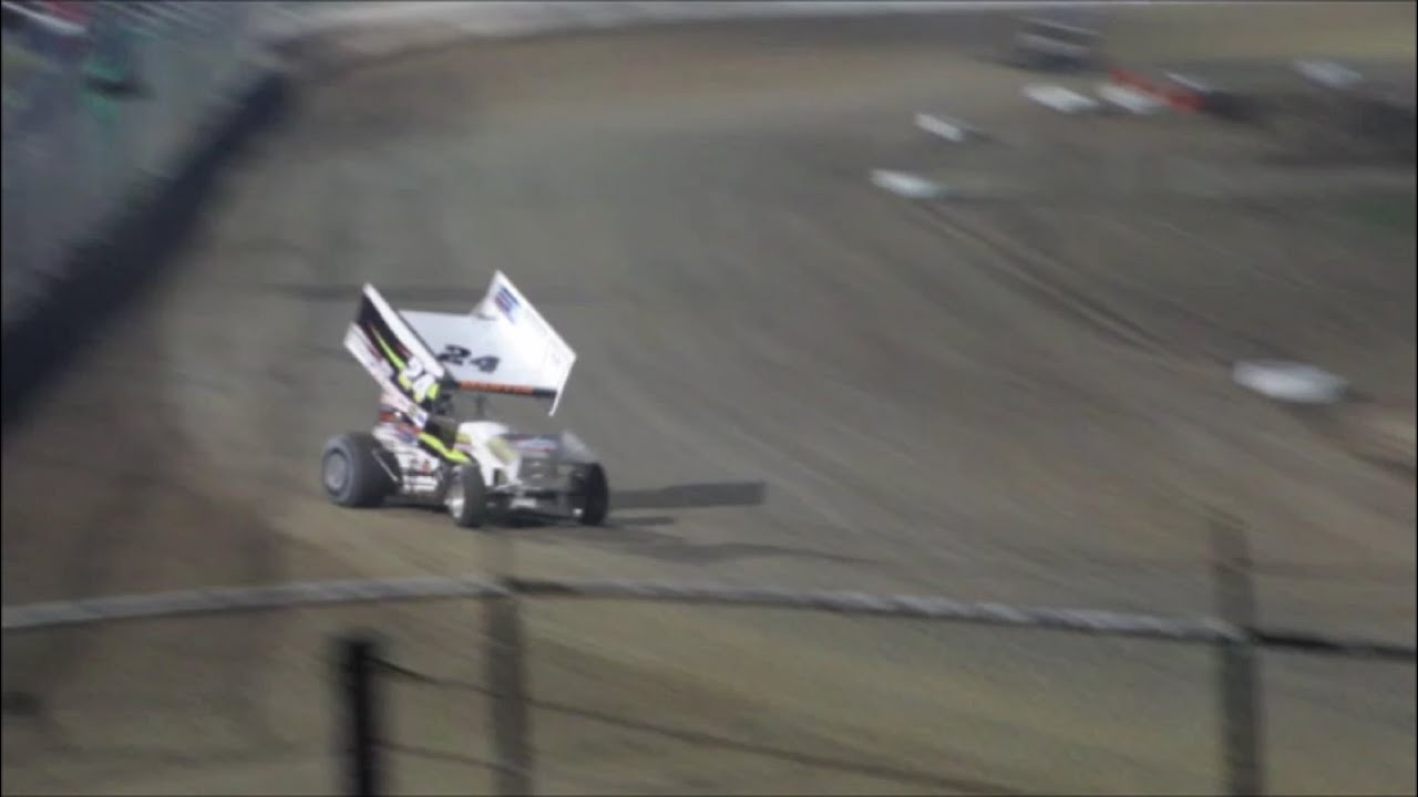 Racing Top Gun Sprints Heat Race 2 Bubba Raceway Park 121314 YouTube