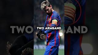 Why Barcelona Captains Wear TWO Armbands 🤯🔥 #shortsfeed #shorts #football