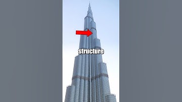 Could the Burj Khalifa survive a PLANE HIT? 🤯 #building #architecture #viral