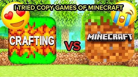 I Tried the Most Realistic Copy Games of @Minecraft (You Won’t Believe #1!)