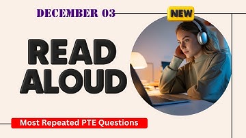 Read Aloud PTE Speaking | Timer and Answers | Real Exam Questions December 2025