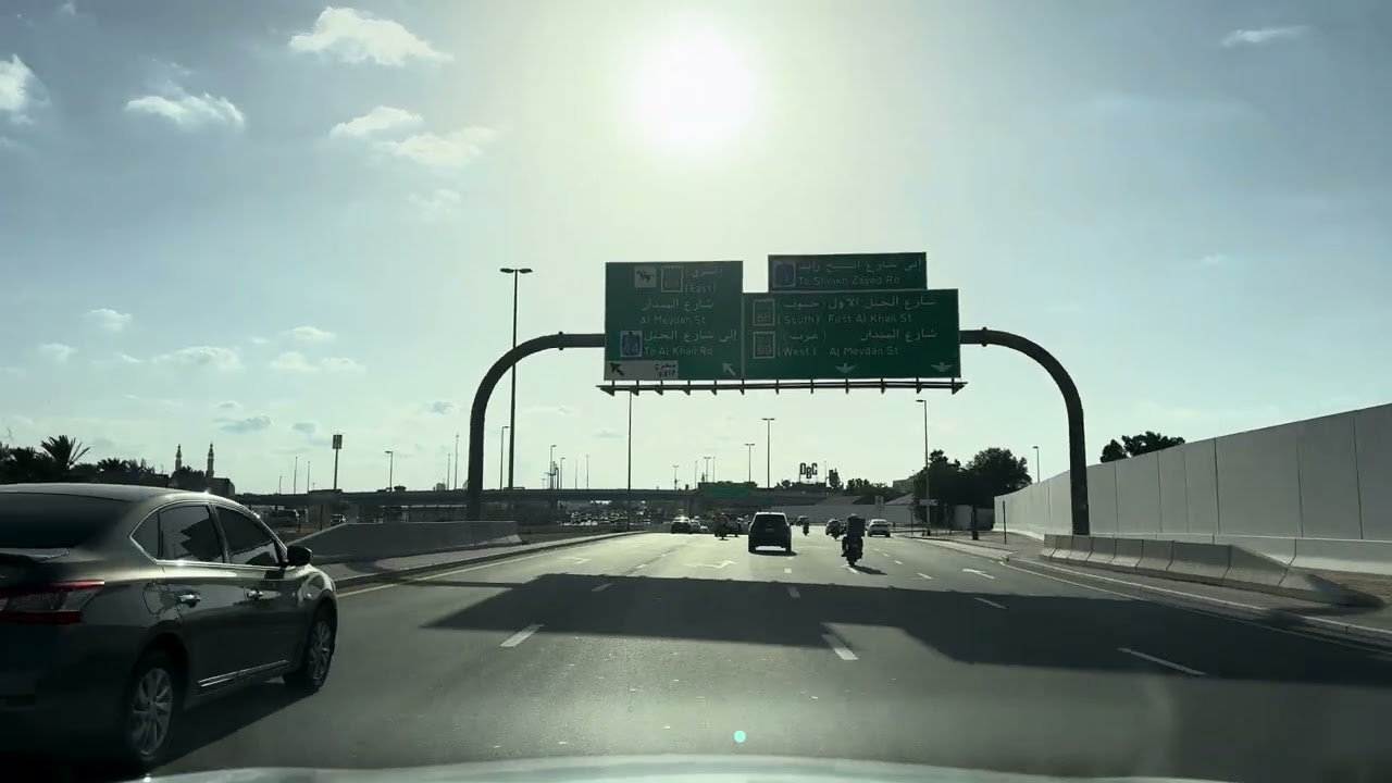 Dubai Relaxing Drive 🚗 One Central to Al Barsha | 4K 60FPS Smooth Road Trip 2 January 2026