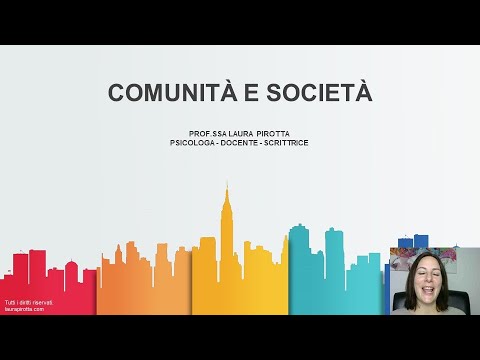 Video: Differenza Tra Vicinato E Comunità