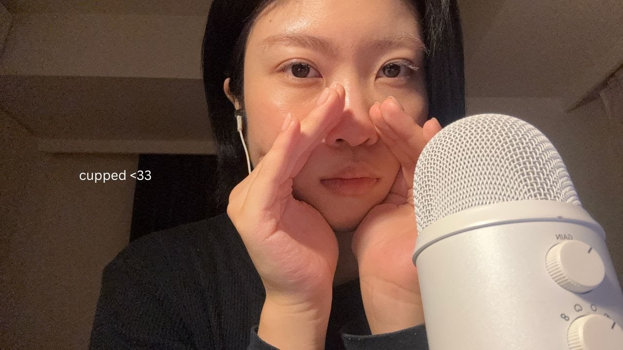 asmr semi inaudible cupped whispers zzz