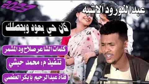 جديد الفنان عبدالنور ود الاشبه كان حي بعود وبحصلك 