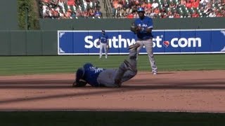 TOR@BAL: Donaldson lays out to make the catch