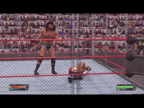 Ricochet vs Drew