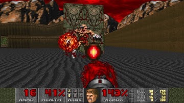 Ultimate Doom E2M8 Coop 2P UV-Max in 0:21 by Ch0wW & [JCD]