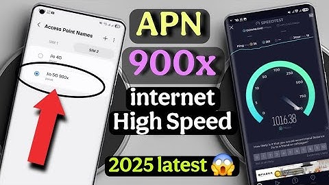 Jio4G/5G New Trending APN Setting 2025🔥 Jio Network Problem solution 📲 Jio Net Speed increase 