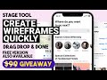 Stage: Mobile Apps Quick Wireframing Tool Online
