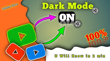How To Enable Youtube Dark Mode 2023/2024 | Youtube Me Dark Mode Kaise Kare - No Apps ! No Root