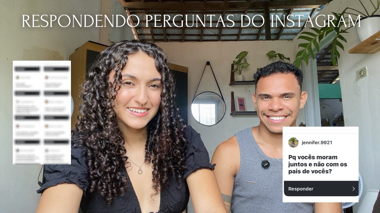 POR QUE MORAM JUNTOS E NÃO COM OS PAIS DE VOCÊS? Respondendo perguntas do Instagram