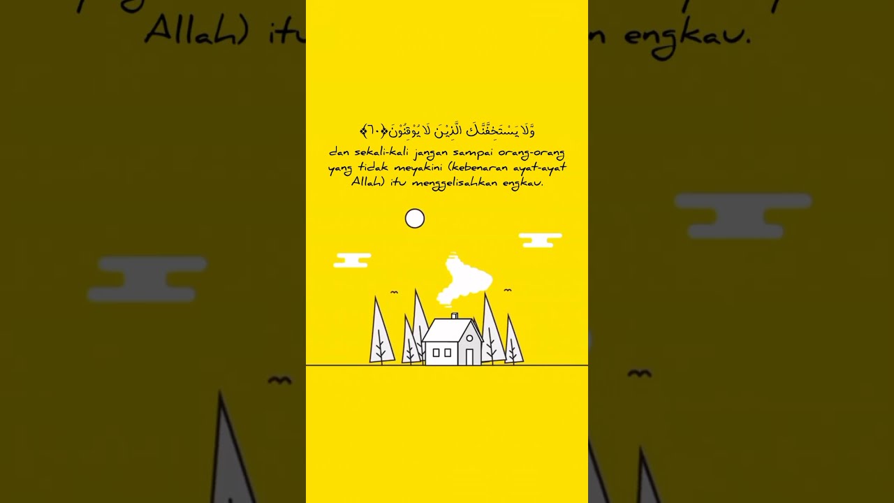 Murottal Quran Surah Ar Rum Ayat 60 Noor Fadli Abdullah