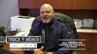 Ram Truck Month Continues at All American CJDR of Odessa!