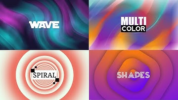 Create 4 AWESOME Gradient Styles in Alight Motion | mographiX | Alight Motion Pro