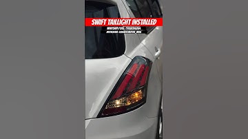 SWIFT TAILLIGHT | #swiftlover #swiftaccessories #suzukiswift #caraccessories #carmodifications