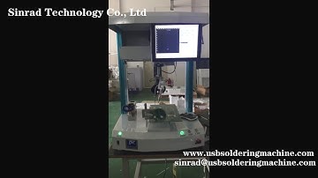 soldering machine robot with CCD location system