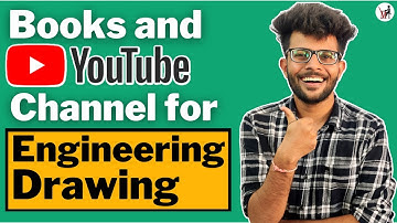 Best Books and Youtube Channel for Engineering Drawing | First-Year Engineering