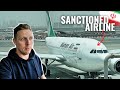 Flying a sanctioned airline to iran