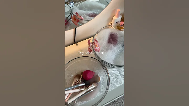 Day before school prep #school #routine #aesthetic #itgirl #cute #roomdecor #fyp #viral #preppy