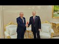 رئيس الجمهورية يلتقي الرئيس الروسي