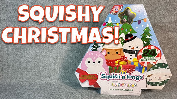 Squishmallows Advent Holiday Calendar Opening and Review