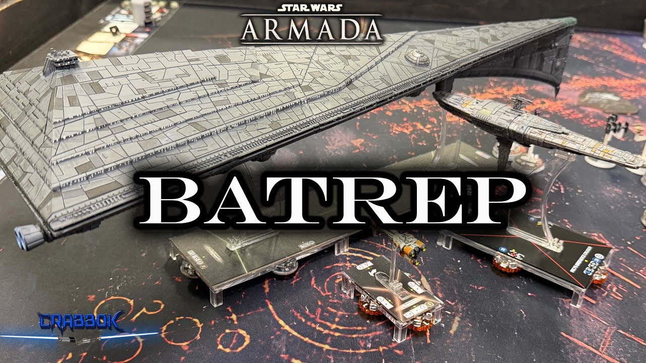 Eclipse SSD vs Admiral Raddus! Star Wars Armada Battle Report - YouTube
