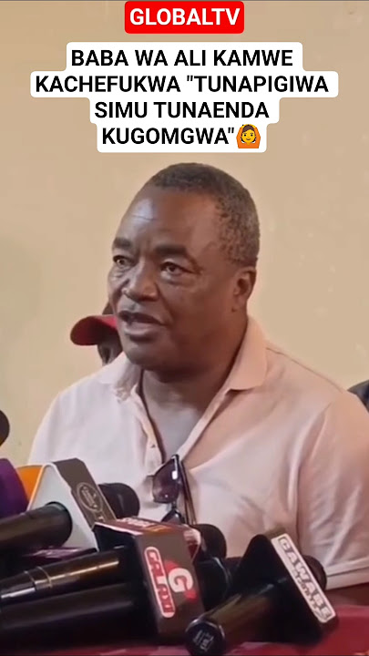 🙆BABA WA ALI KAMWE KACHEFUKWA - 'TUNAPIGIWA SIMU TUNAENDA KUGONGWA'🙆🔥 #breaking #globaltv #simba