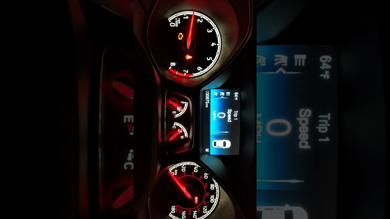 2016 Ford Focus st Check engine light YouTube