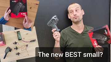 the new, compact 7ch Flysky FS-MG7 transmitter, tiny but powerful!