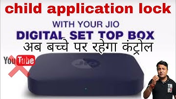 Child lock application for jio settop box #jio #settopbox #youtube #application #lock #shorts #viral