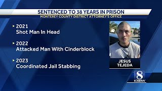 Gonzales man sentenced to 38 years for deadly shooting, cinderblock assault and jail stabbing