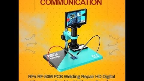 RF4 RF-50M PCB Welding Repair HD Digital Microscope |REVIEW AND EXPLANATION VIDEO