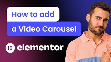 How to add a Video Carousel to Elementor