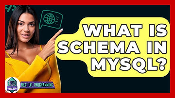 What Is Schema In MySQL? - Next LVL Programming