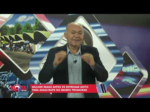 Mulher reage antes de entregar moto para assaltante no Promorar 22 05 2024