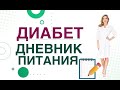 💊 Сахарный диабет. Диета. Дневник питания, как вести? Врач эндокринолог, диетолог Ольга Павлова.