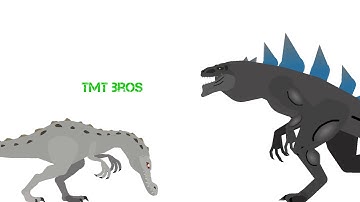Zilla vs skull crawler (stick nodes pro)