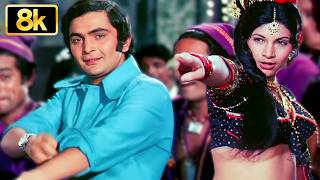 Jhoot Bole Kauva Kate  8k  Song  Lata Mangeshkar  Shailendra Singh  Bobby Movie