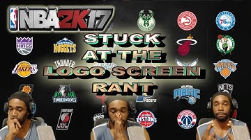 HOW I GOT FROZE AT NBA 2K17 LOGO SCREEN THEN FIXED IT RANT - NBA 2K17 BRUTAL THOUGHTS