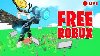 Donating Robux to My Viewers - LIVE (Roblox Pls Donate)