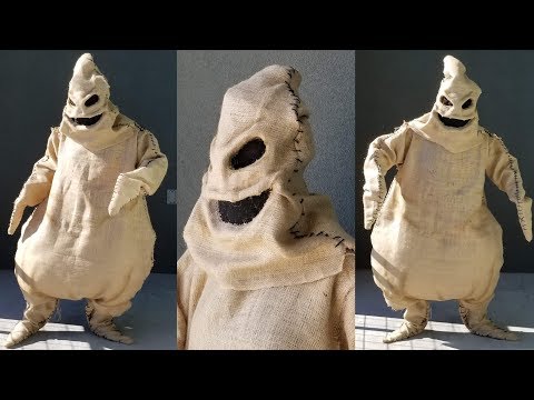 Oogie Boogie Costume Tutorial NO SEW Halloween Costume