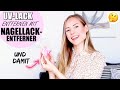 UV-Nagellack entfernen mit Nagellackentferner | Nails »Lalalunia«