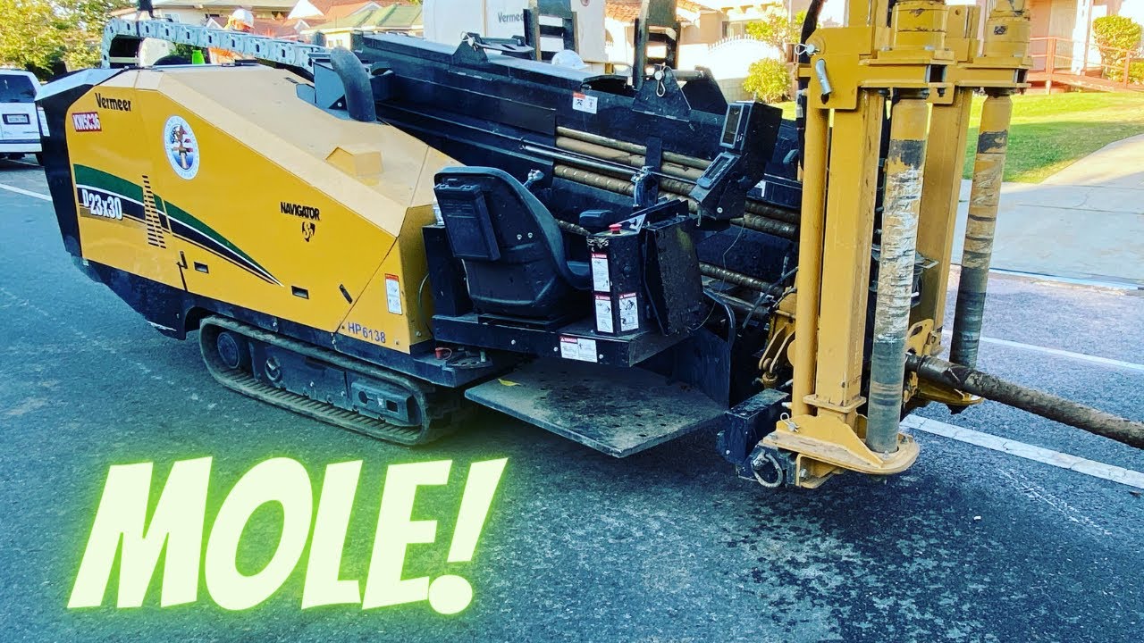 EVER SEE A MECHANICAL MOLE? YouTube