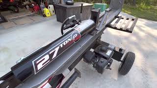 Lowe’s performance built 27 ton log splitter six-month review￼