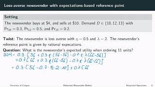 Behavioral Operations - Newsvendor 5