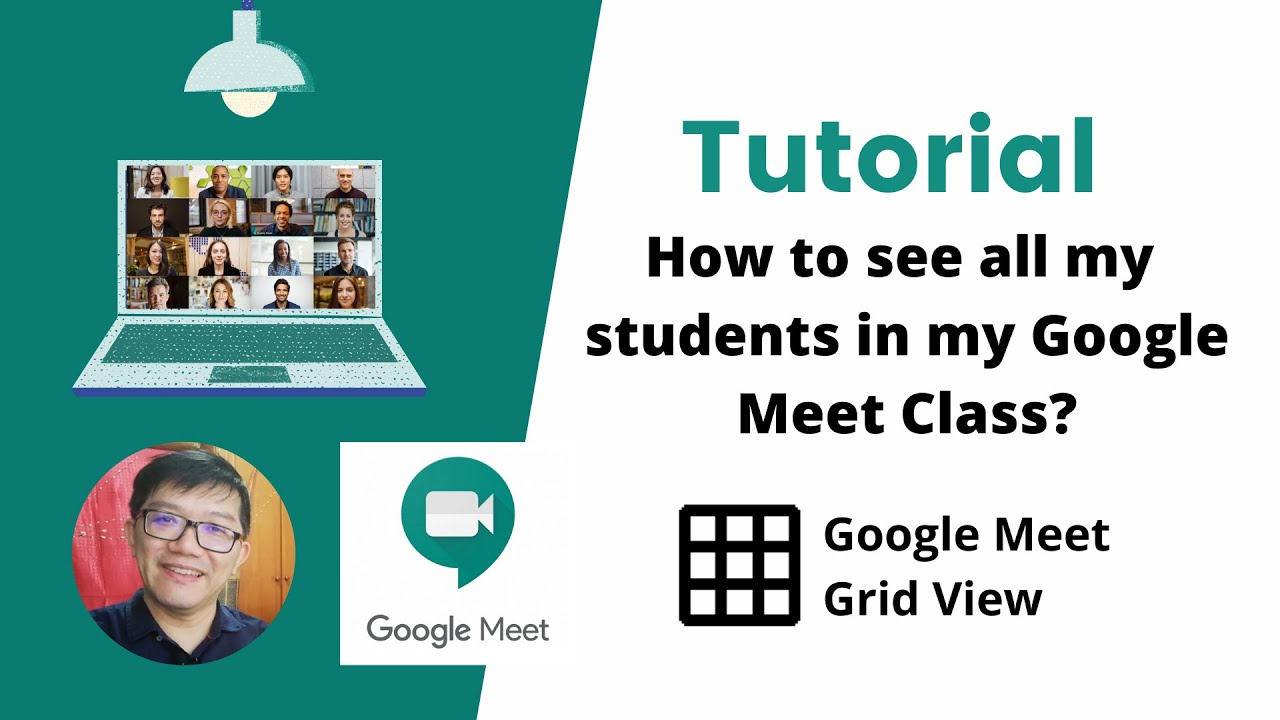 Google Meet Chrome Extension - Grid View