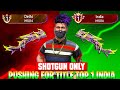 Pushing top 1 in shotgun m1014  free fire solo rank pushing with tips and tricks  ep3